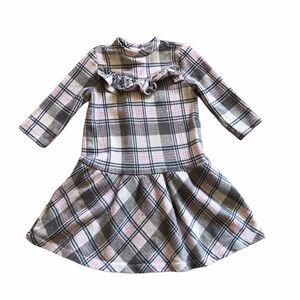 J&J Plaid Sweater Dress